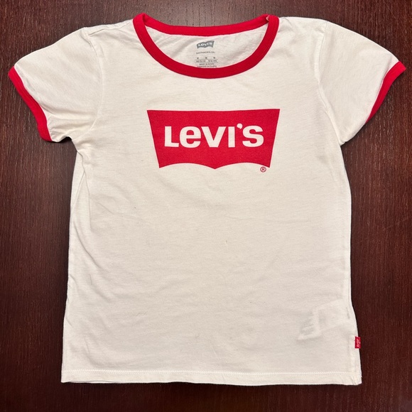 Levi’s Kids Graphic Ringer Tee - Size M (10/12) - Picture 3 of 5